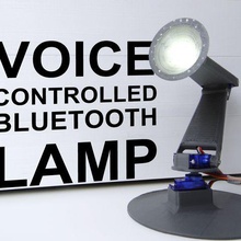 bluetooth voice controlled moving lamp tool arduino instructables nikodem bartnik 3d print model - Mito3D