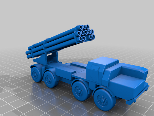 bm 30 puzza razzo launcher bm30 russia miscellanea non categorizzato 3d print model - Mito3D
