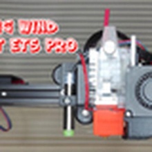 bmg wind mellow anet et4 et5 gadget anetet4 anetet4pro anetet5 clone extruder bondtechbmg bondtech e3dhemera e3d hemera titan aero mount 3d printer extruders 3d print model - Mito3D