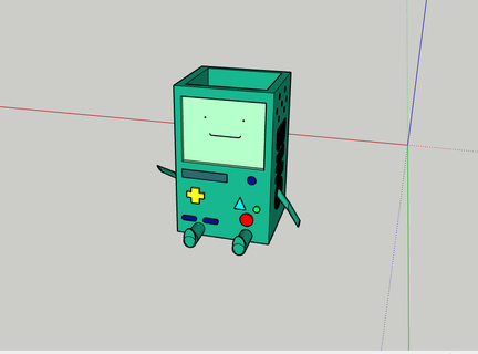 bmo adventure time toy toys 3d print model - Mito3D