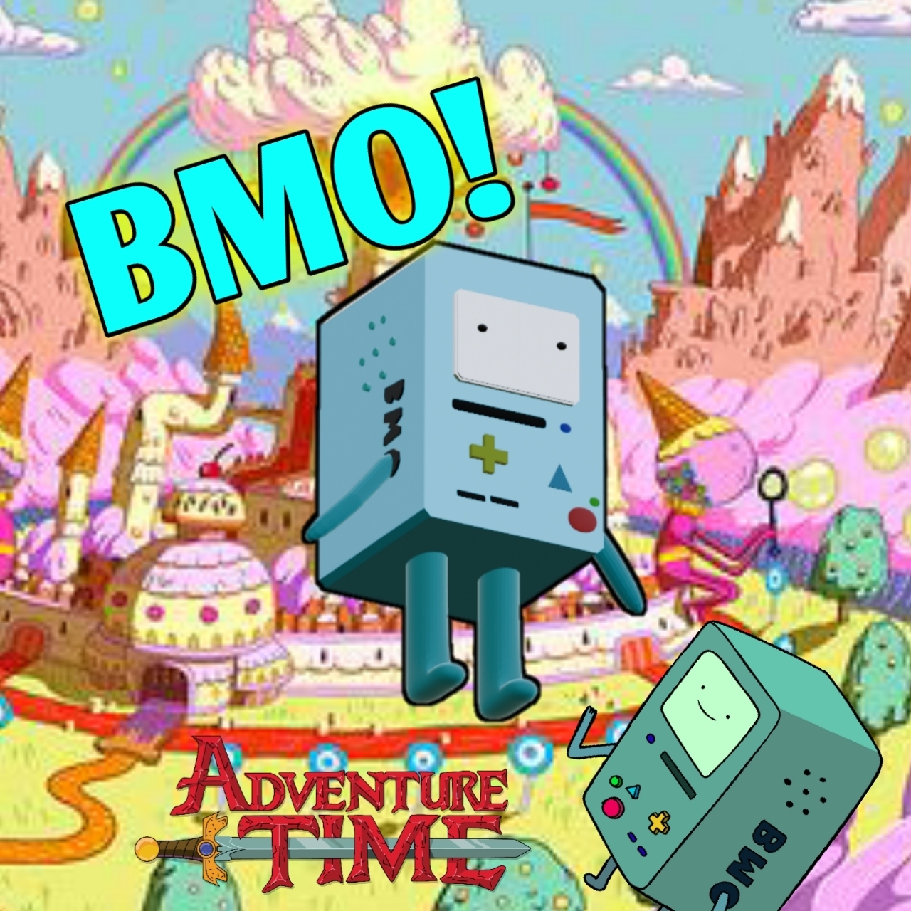 bmo adventure time 2x1 3D print model - Mito3D