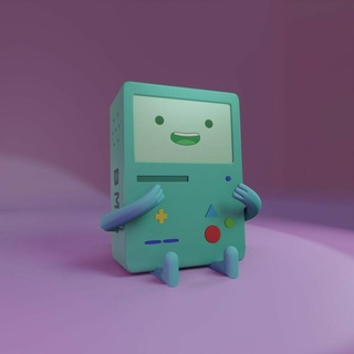 bmo figure adventure time robot video game art toy 3d print model - Mito3D
