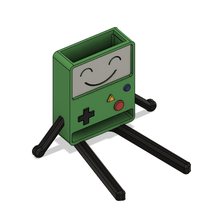 bmo phone stand speaker art toy character 3d print model - Mito3D