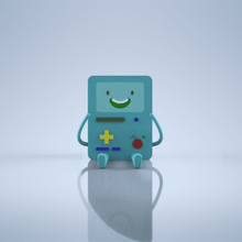 bmo diorama toy toys statue modeling 3d model print action figure game printable 3d print model - Mito3D