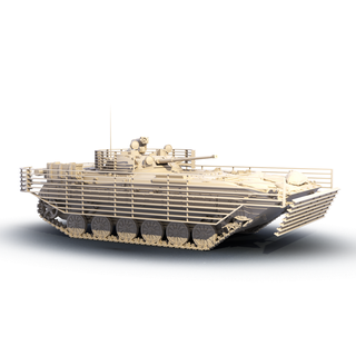 bmp-2m+ miltary army tank bmp assembly mbt russian hobby warfare panzer toy soldier bmp-2 3d print model - Mito3D