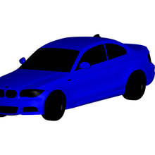 BMW 1 series 2007 3d print model - Mito3D