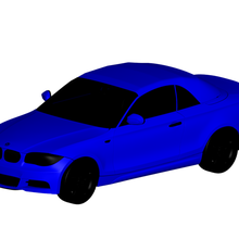 BMW 1 series 2009 3d print model - Mito3D