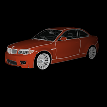 BMW 1 series coupé gioco macchina macchine auto 3d print model - Mito3D