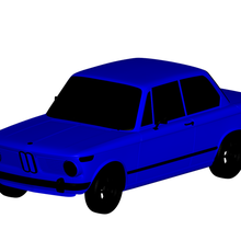 BMW 1968 3d print model - Mito3D