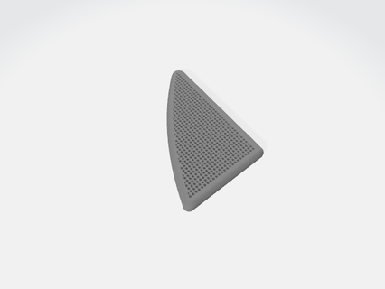 bmw 2022 x5 interior speaker mesh tweeter speakers car 3d print model - Mito3D