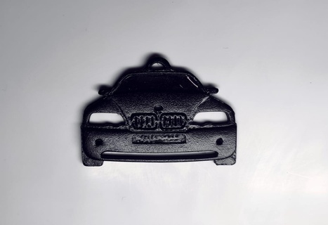 bmw 320d e46 bmwe46 car key rings art cars foryou 3d print model - Mito3D