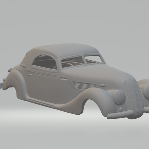 BMW 327 Cabriolet 1937 3D print model - Mito3D