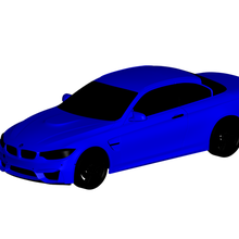BMW 4 series 2014 3d print model - Mito3D
