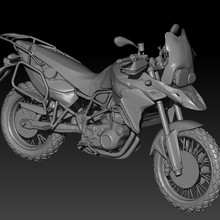 bmw 800 3d print model moto f800 f motorcycle 3d print model - Mito3D