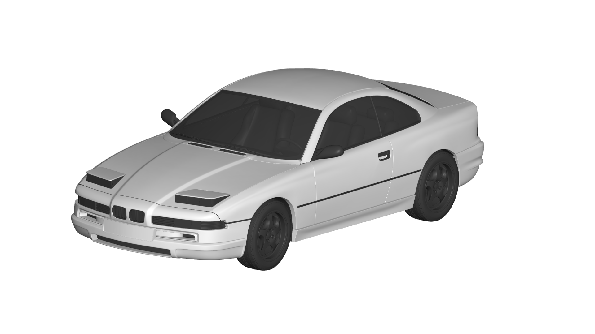 bmw 8 séries 2000 jeu voiture auto véhicule transport rc ar vr prêt augmenté réalité virtuel car3d 3D print model - Mito3D