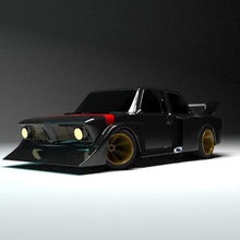 bmw classic race car Spiel Fahrzeuge 3d print model - Mito3D