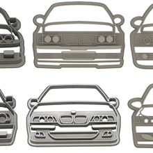 BMW Galleta cortadores 6x e34 e39 coche vehiculo galletas bricolaje diy cortador e60 e30 e36 e46 3d print model - Mito3D