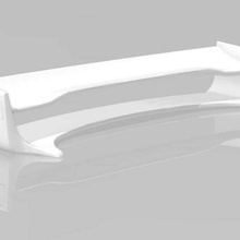 bmw e36 gt-r inspired boot spoiler 1 24 & 25 scale wing car modelling 1:24 1:25 parts 3d print model - Mito3D