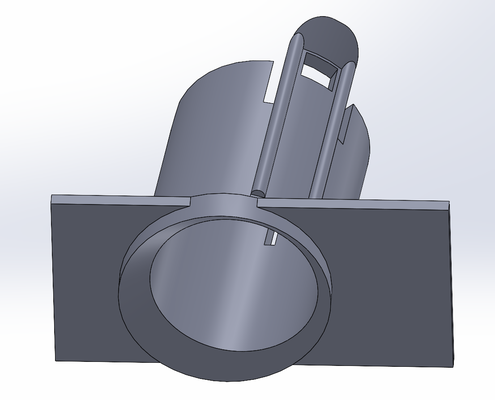 bmw e39 center parking sensor holder tools pdc bumper 3d print model - Mito3D