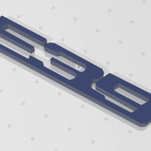 bmw e39 keychain logo key ring bimmer 3d print model - Mito3D