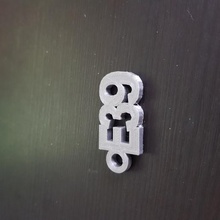 bmw e39 Schlüsselanhänger verschiedene Schlüssel-ring 3d print model - Mito3D