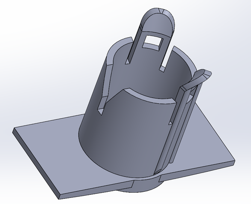 bmw e39 parcheggio sensor titolare supporto utensili pdc paraurti 3d print model - Mito3D