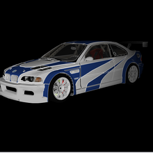 BMW e46 m3 gtr oyun Oto araba arabalar 3d print model - Mito3D