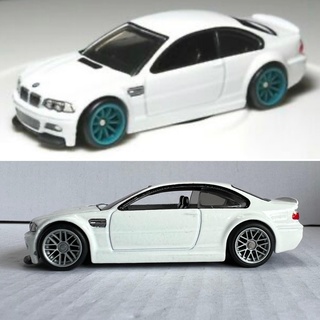 BMW e46 değiştirme tekerlekler Sıcak kibrit kutusu döküm oyuncaklar arabalar m3 3d print model - Mito3D