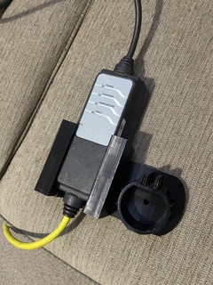 bmw evse charger mount socket delphi i3 3d print model - Mito3D