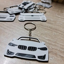 BMW f31 otomotiv anahtarlık anahtar Zincir arabalar araba görünüm 3d print model - Mito3D