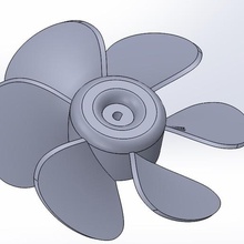 bmw f650 gs cooler fan propeller gadget part 3d print model - Mito3D