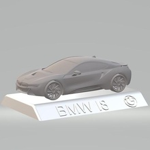 bmw i8 3d modelo de carro alta qualidade impressão arquivo stl vários Modelo auto colecionáveis A arquivos 3d print model - Mito3D