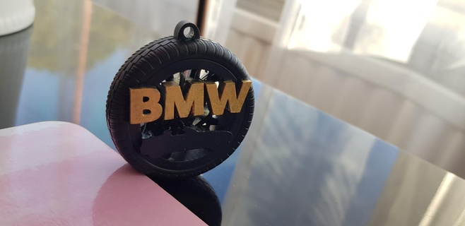 bmw key chain keychain cool gadget car cars 3d print model - Mito3D