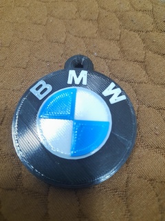 bmw keychain auto brand germany 3d print model - Mito3D