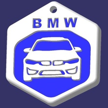 BMW llavero puerta 3d print model - Mito3D