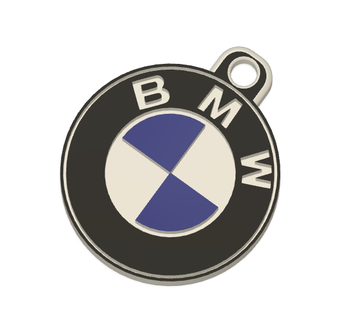 BMW Schlüsselbund Schlüssel Ring Wagen Sport Rennen 3d print model - Mito3D