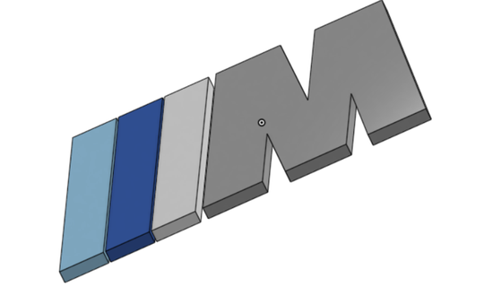 BMW logo 3d print model - Mito3D