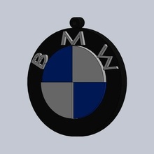 BMW logo 3d print model - Mito3D