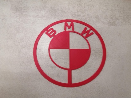 BMW logotipo carro tapetes interior lava jato tapete 3d print model - Mito3D