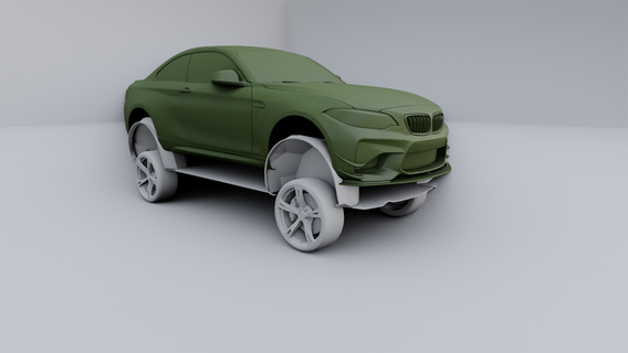 BMW m2 coupe 2016 Spor Dalları stl obj Yazdır araba oyuncak bmwm4 m4 3d print model - Mito3D