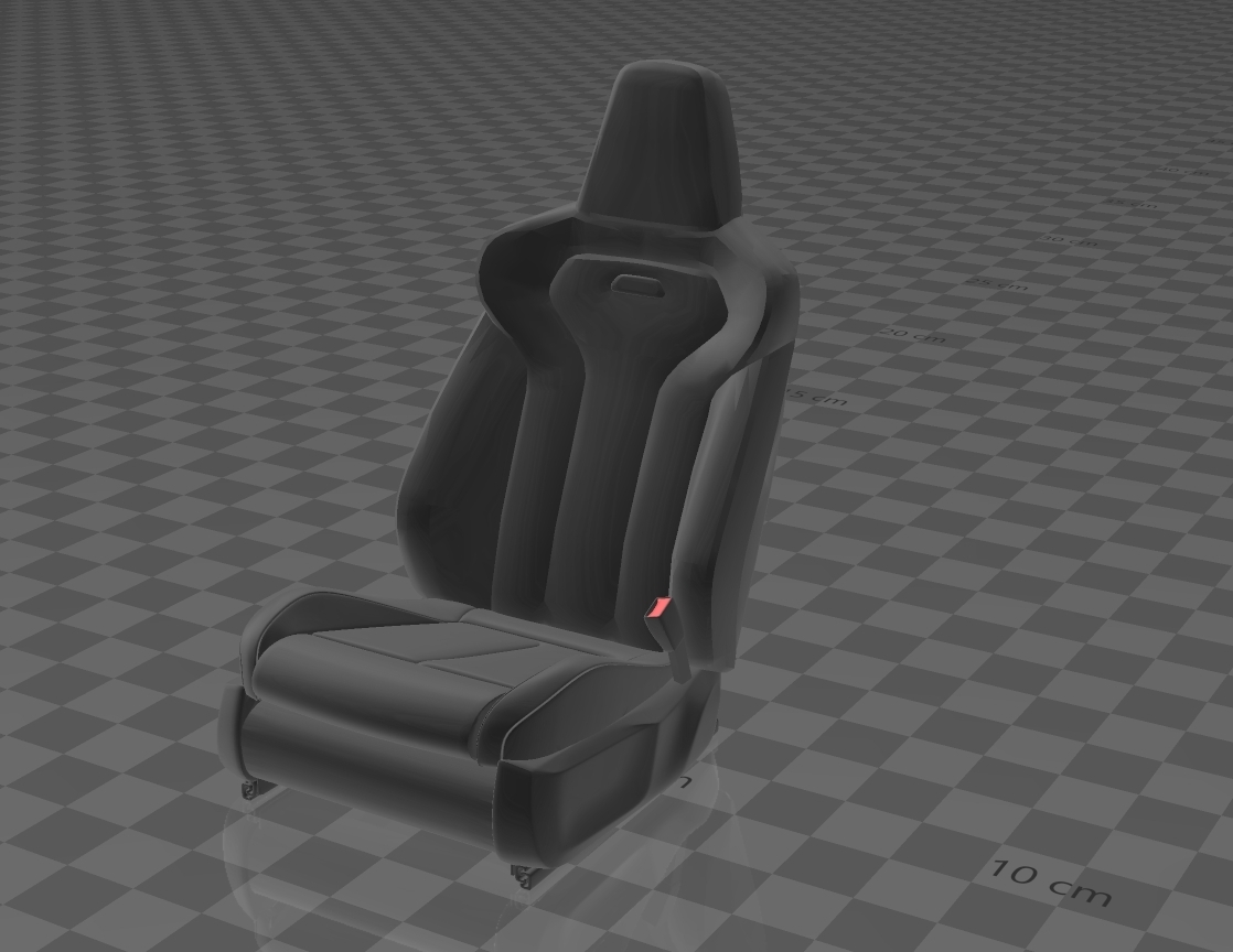 bmw m2 pair of seat rc 1 10 mpower drift model diecast art 3D print model - Mito3D