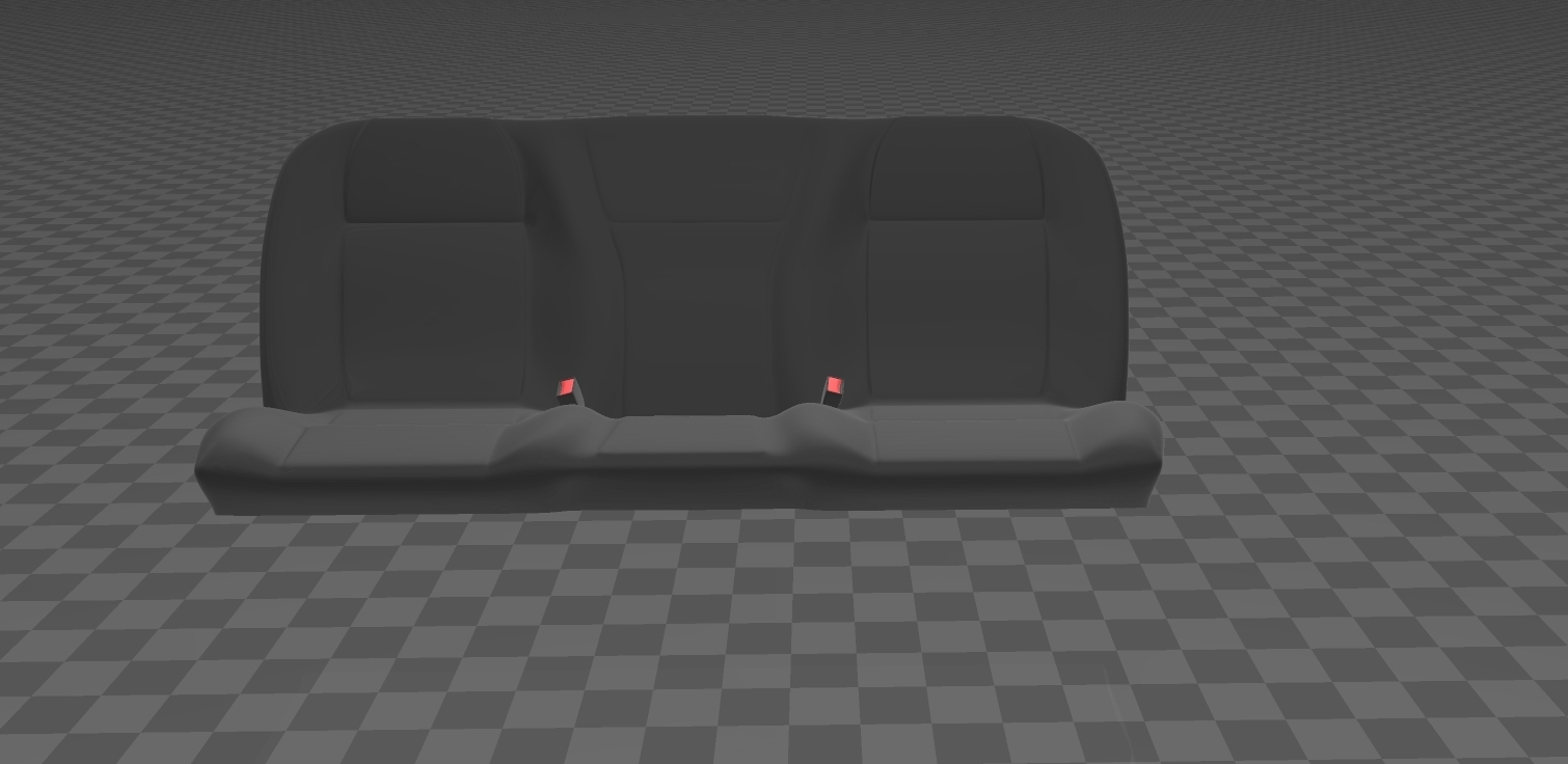 bmw m2 rückseite sitz rc 1 10 rücksitz drift druckguss modell 3D print model - Mito3D
