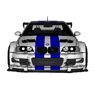 bmw m3 e46 gtr Home supercar auto cars car motorsport suvs traffic police crossovers rally sedans tuning derby races prototype 3d print model - Mito3D