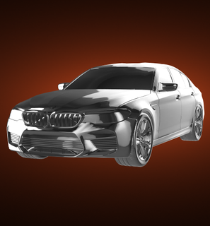 BMW m5 ev otomobil araba araç ralli yarış Spor Dalları derbi 3d print model - Mito3D