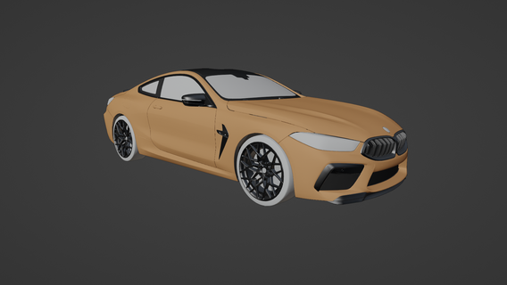BMW m8 compétition m8competition sports stl obj impression voiture jouet bmwz4 z4 3d print model - Mito3D