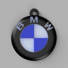 BMW renkli anahtarlık 3d print model - Mito3D