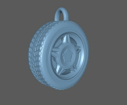 bmw oem roue miroir ornement jante voiture jdm pneu porte clés accessoires billes allemagne 3d print model - Mito3D