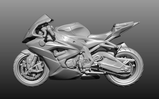 BMW s1000 ölçek 1 64 araçlar moto motosiklet bisiklet yarış Motorola spor motosikleti model164 model135 motor minyatür minyatürler figürinler 3d print model - Mito3D
