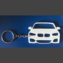 bmw series 1 keychain various series1 3d print model - Mito3D