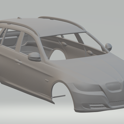 bmw series 3 touring 2011 3D print model - Mito3D